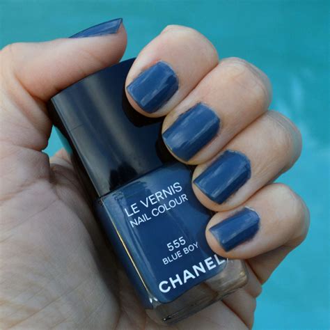 chanel black satin nail polish dupe|chanel blue boy nail polish.